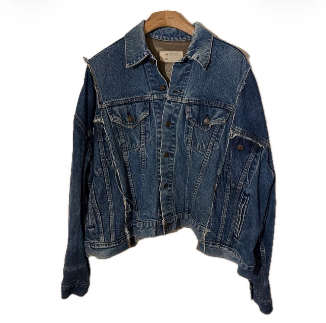 77Circa USA製Levi's 再構築 リメイク　デニムジャケット