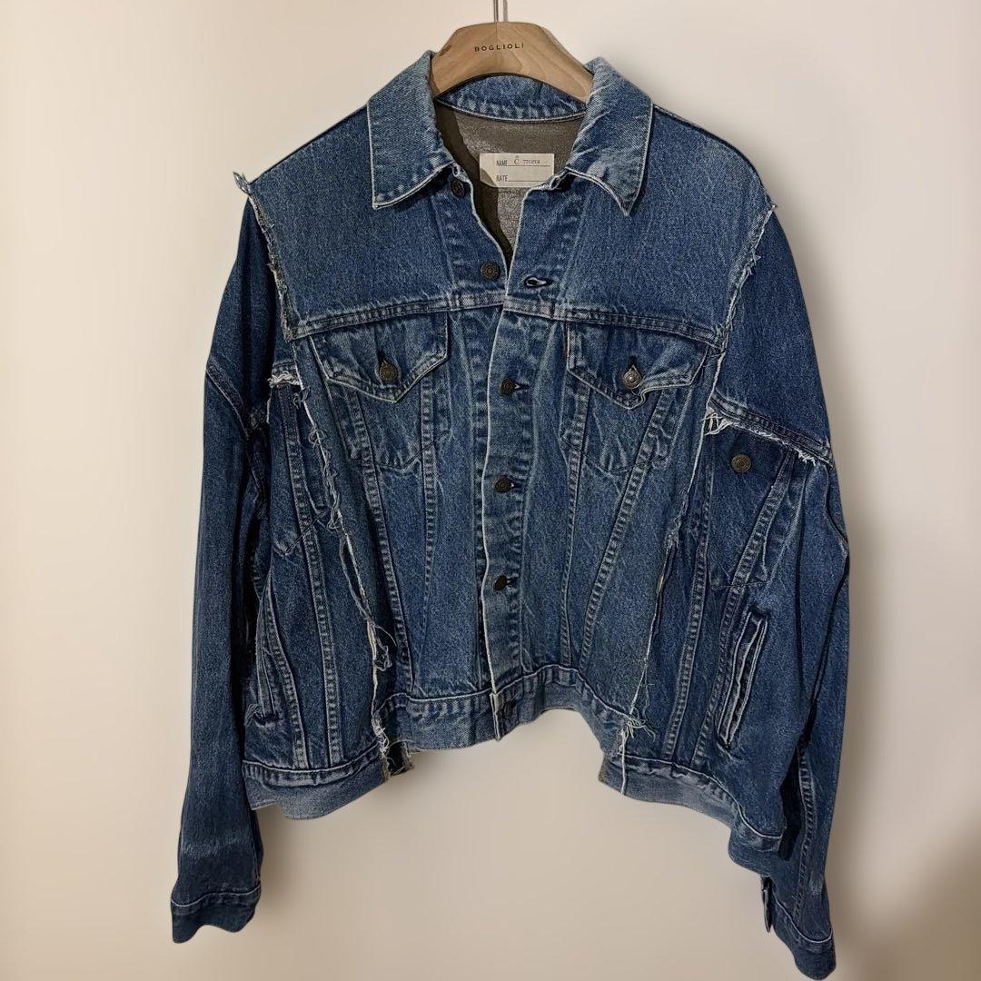 77Circa USA製Levi's 再構築 リメイク　デニムジャケット
