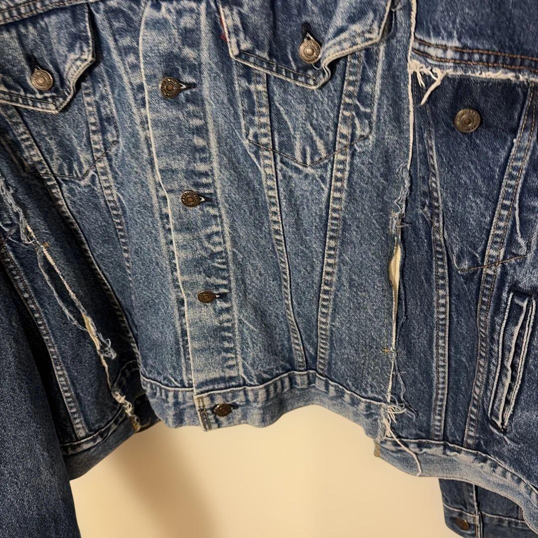 77Circa USA製Levi's 再構築 リメイク　デニムジャケット