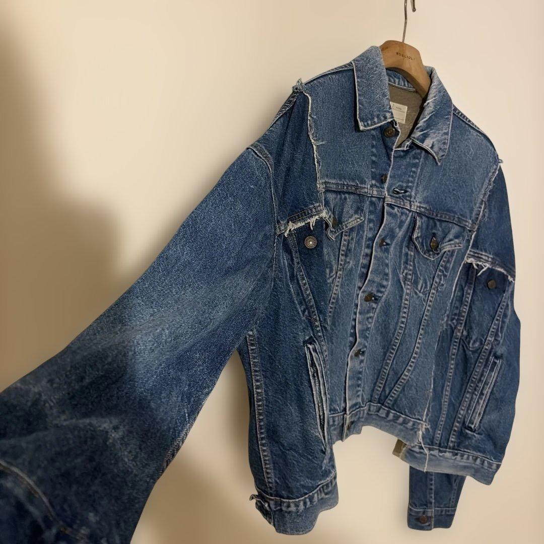 77Circa USA製Levi's 再構築 リメイク　デニムジャケット
