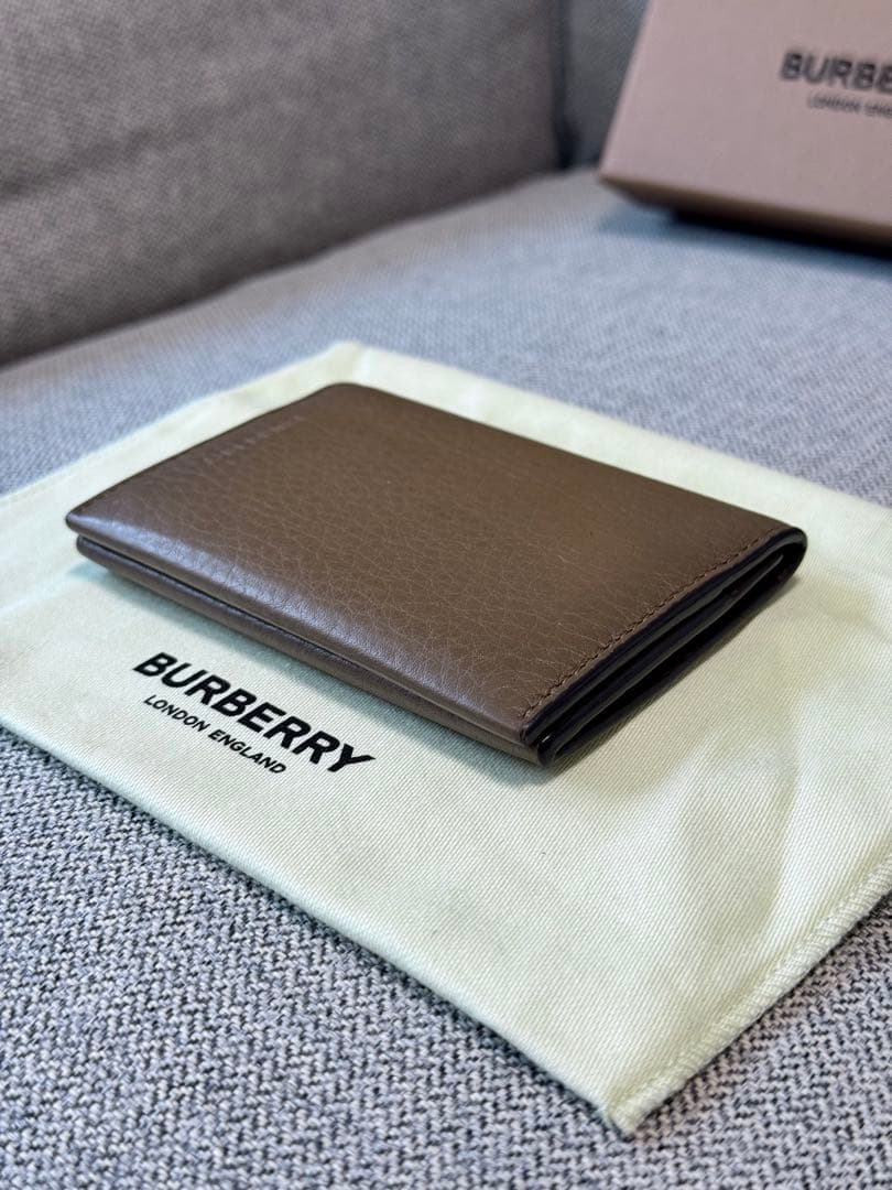 BURBERRY バーバリー カードケース 名刺入れ グレインレザー