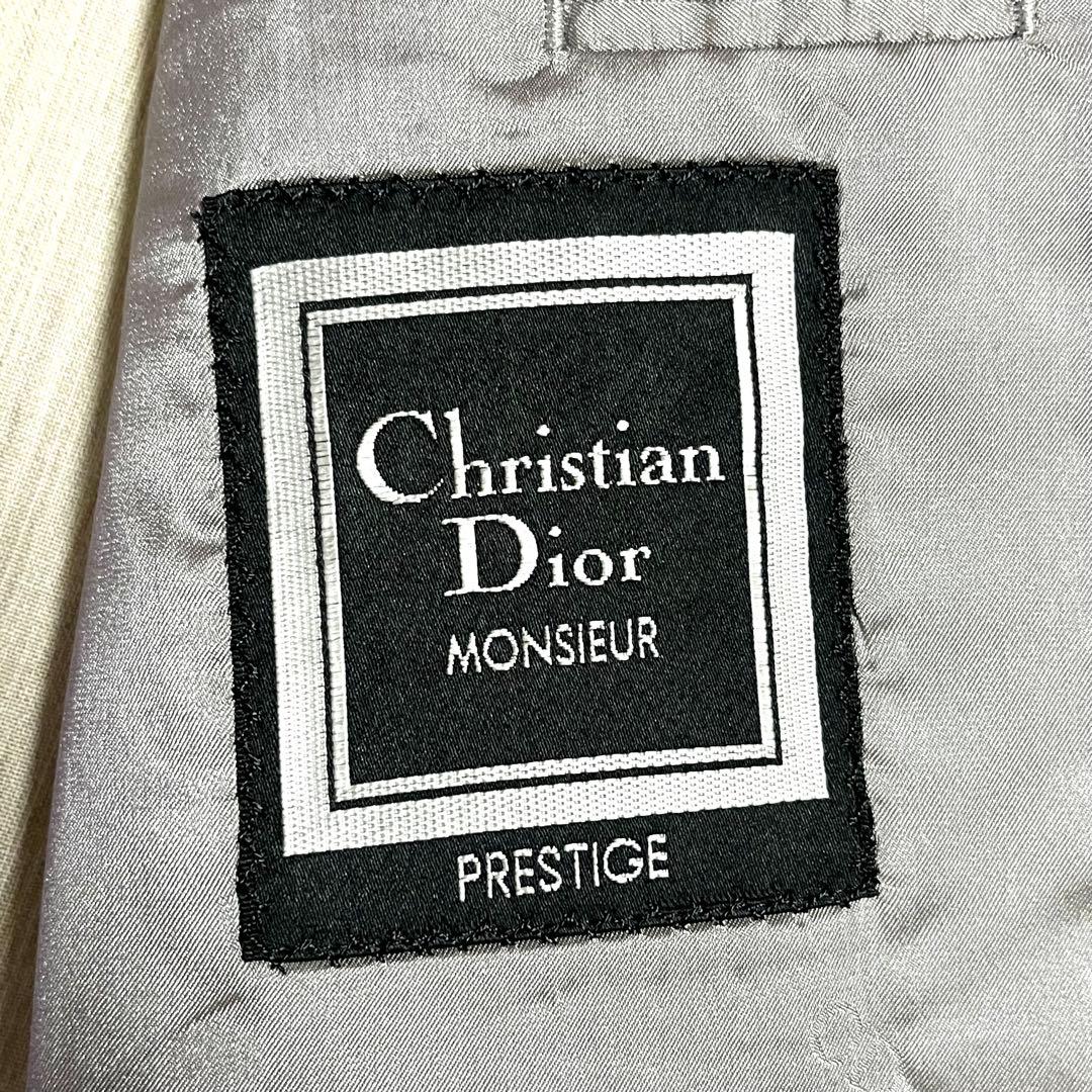 ✨極上品✨Dior ダブルブレスト スーツ カジュアル ビジネス シルク混 M位