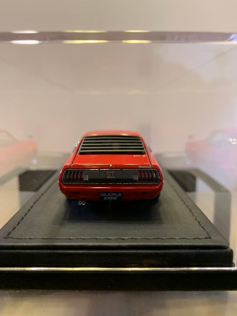 イグニッションモデル　1/43セリカ　2000GT LB RA25 レッド