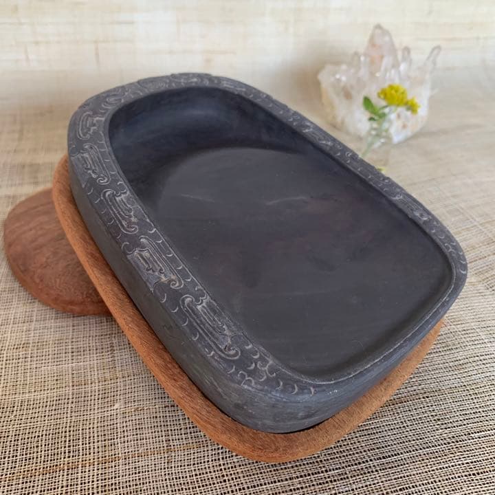 ドッシリ端渓硯(*'▽'*)