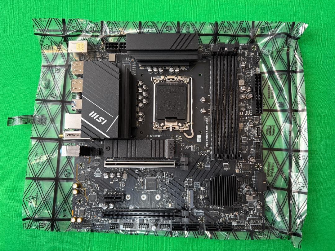 MSI PRO B760M-A Wi-Fi DDR4 マザーボード 新品