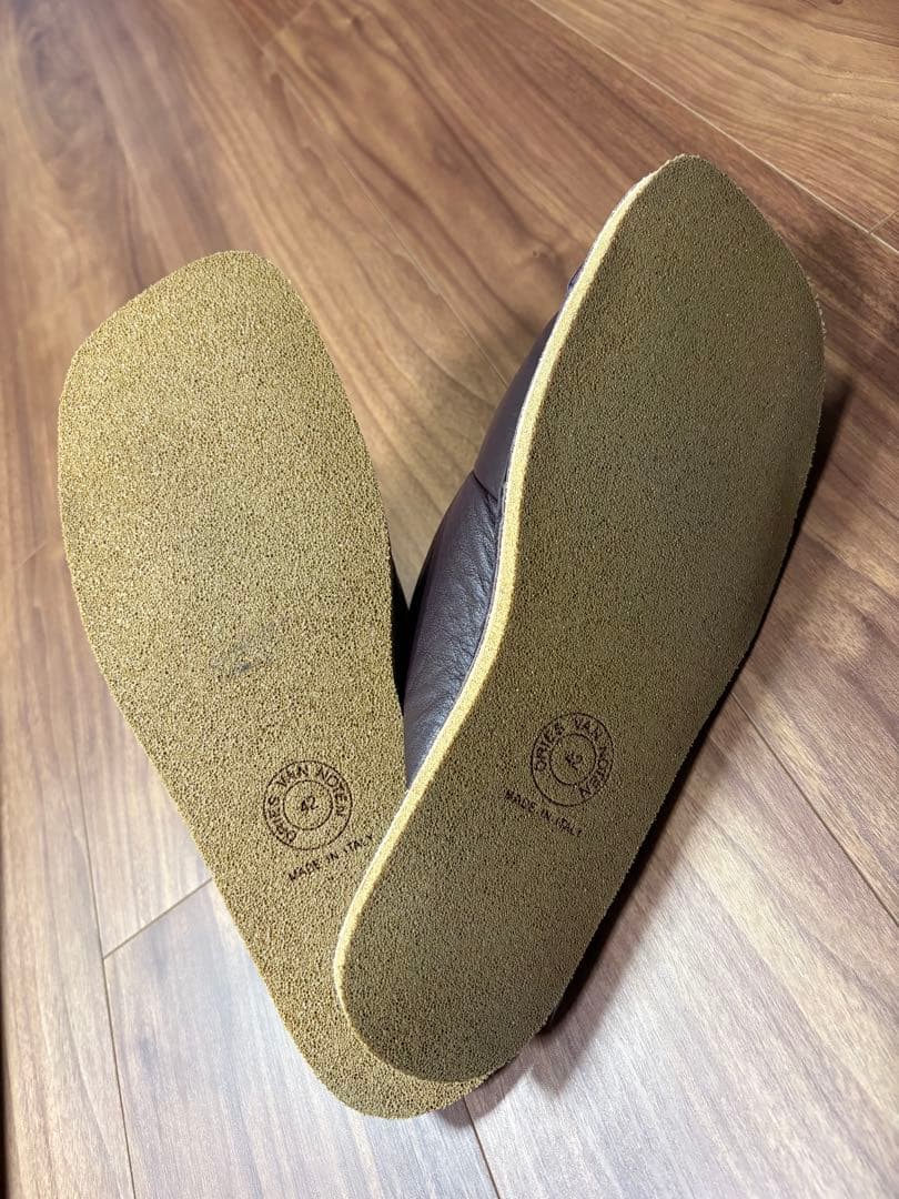 nombw　DRIES VAN NOTEN レザーサンダル　専用箱＆布袋付