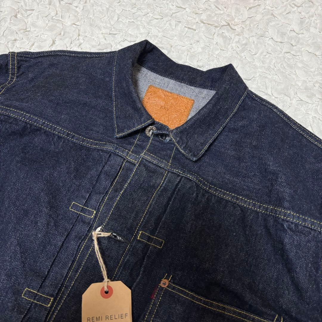 【新品タグ付/M】REMI RELIEF 大戦モデル 1st デニムジャケット