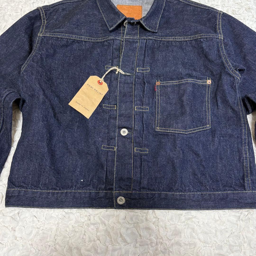 【新品タグ付/M】REMI RELIEF 大戦モデル 1st デニムジャケット