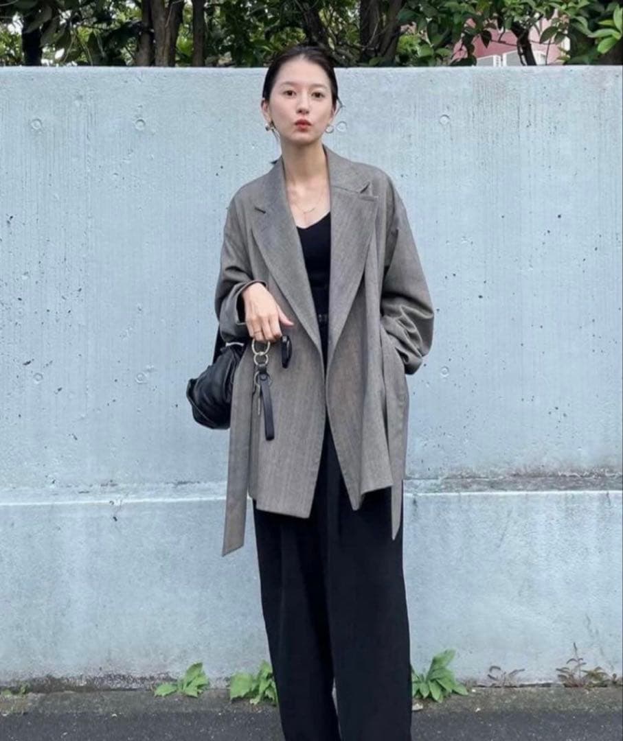 CLANE クラネ 2WAY BELT TAILORED JACKET