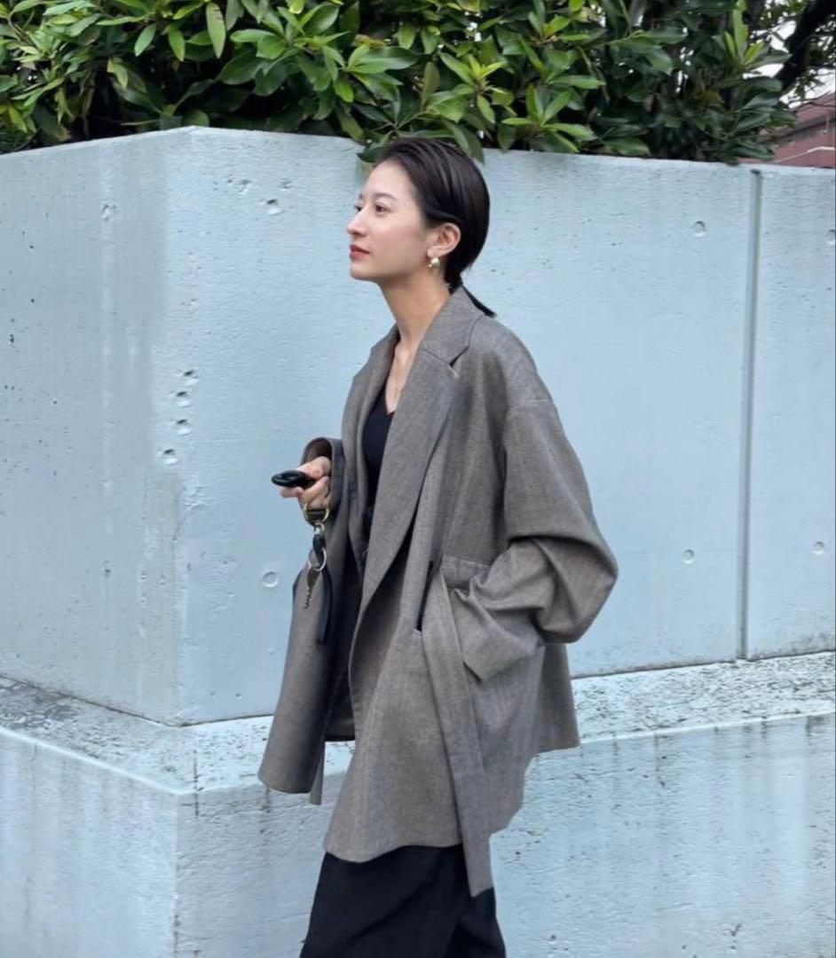 CLANE クラネ 2WAY BELT TAILORED JACKET