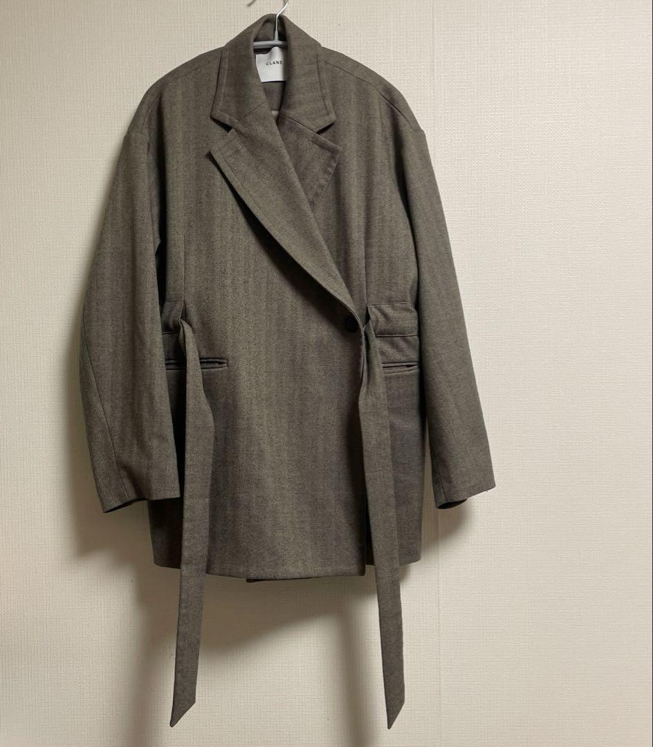 CLANE クラネ 2WAY BELT TAILORED JACKET