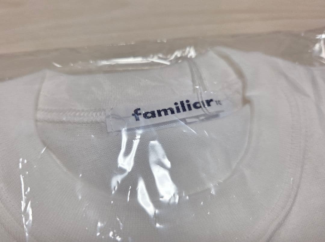 新品タグ付き未開封／familiar／ファミリア／Tシャツ【長袖】１００cm