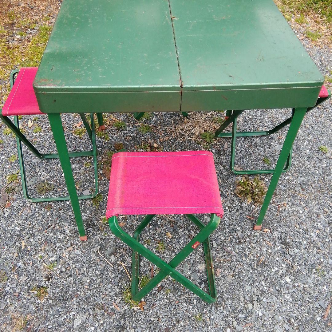 T*様 コールマンColeman60sピクニックテーブルセットビンテージ