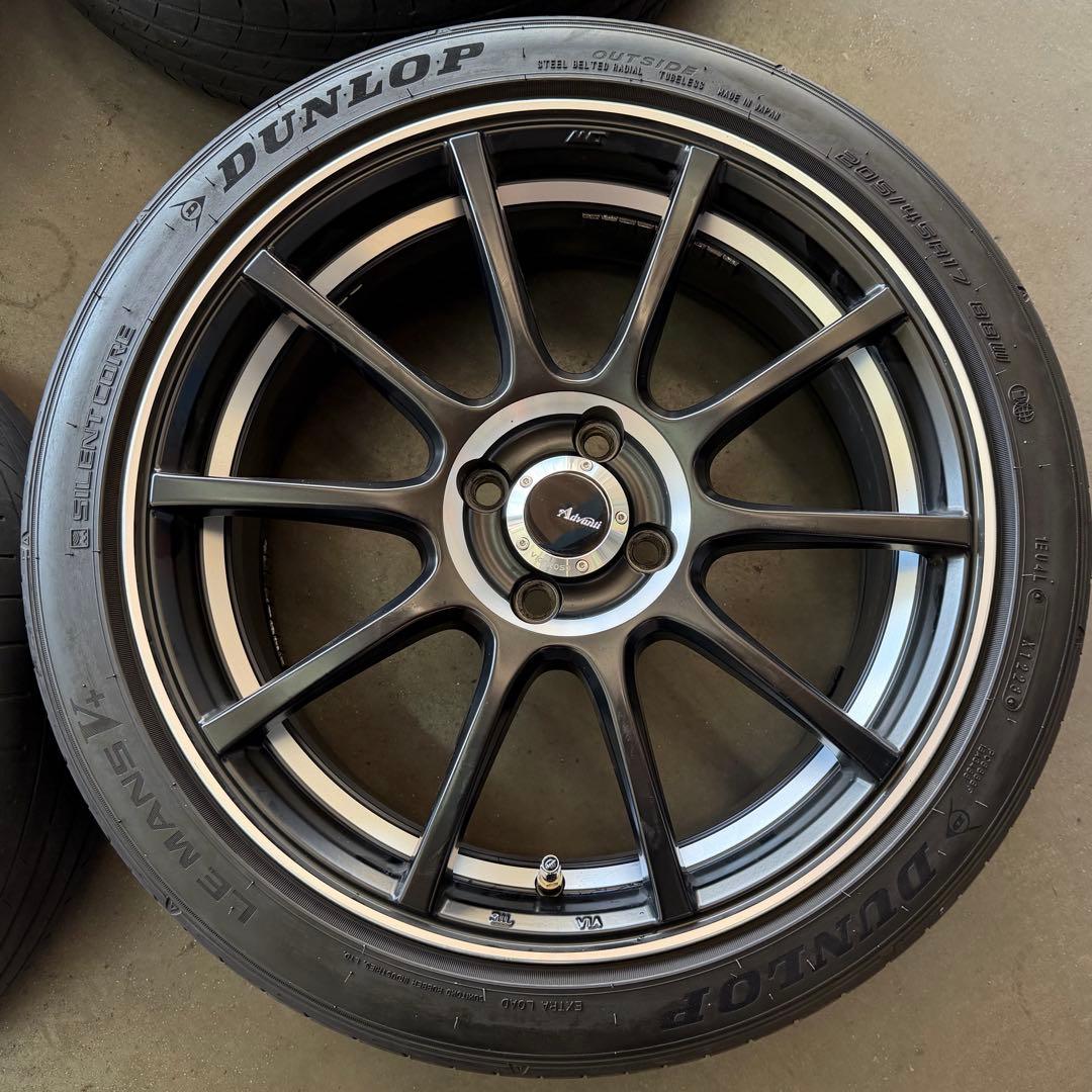 極上品。Advanti VIGOROSO M993 17インチ 100 4穴。