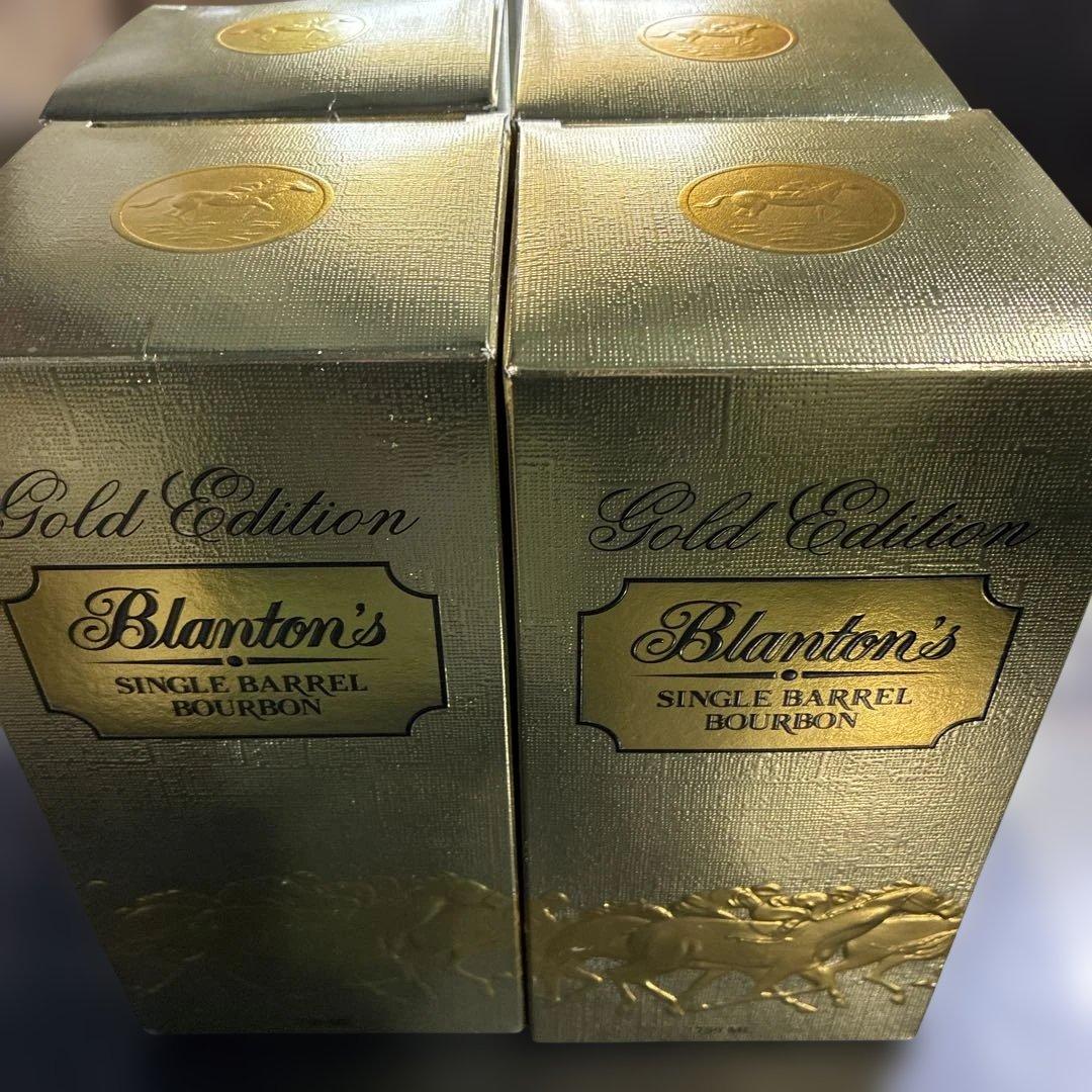 ブラントン ゴールド 4本　Blanton's