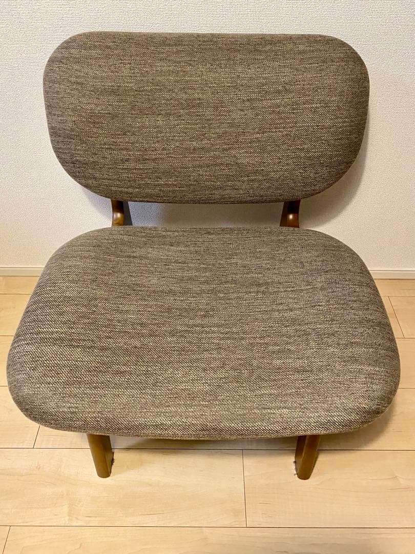 ニトリ　リラックスワイド　リビングダイニング1人用チェア　モカ