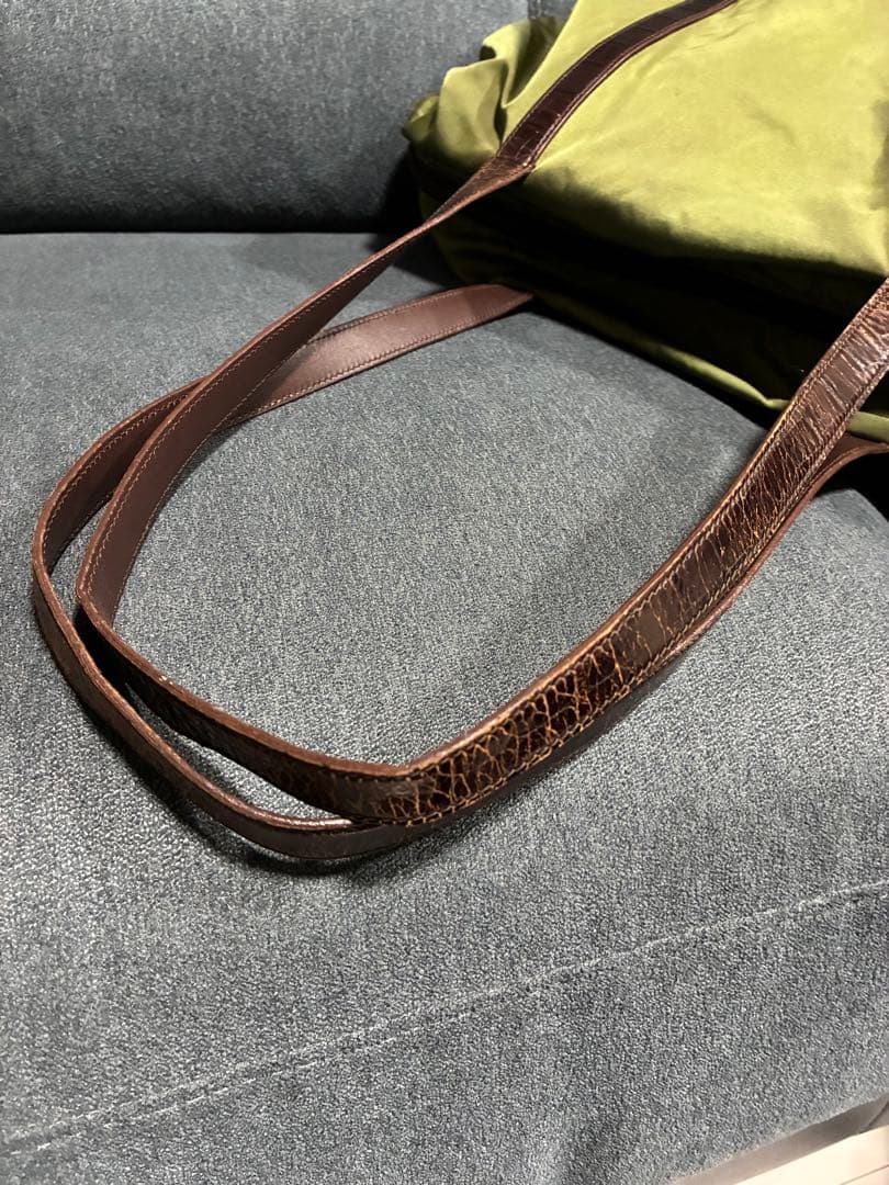 PRADA ボストンバッグ モスグリーン カーキ