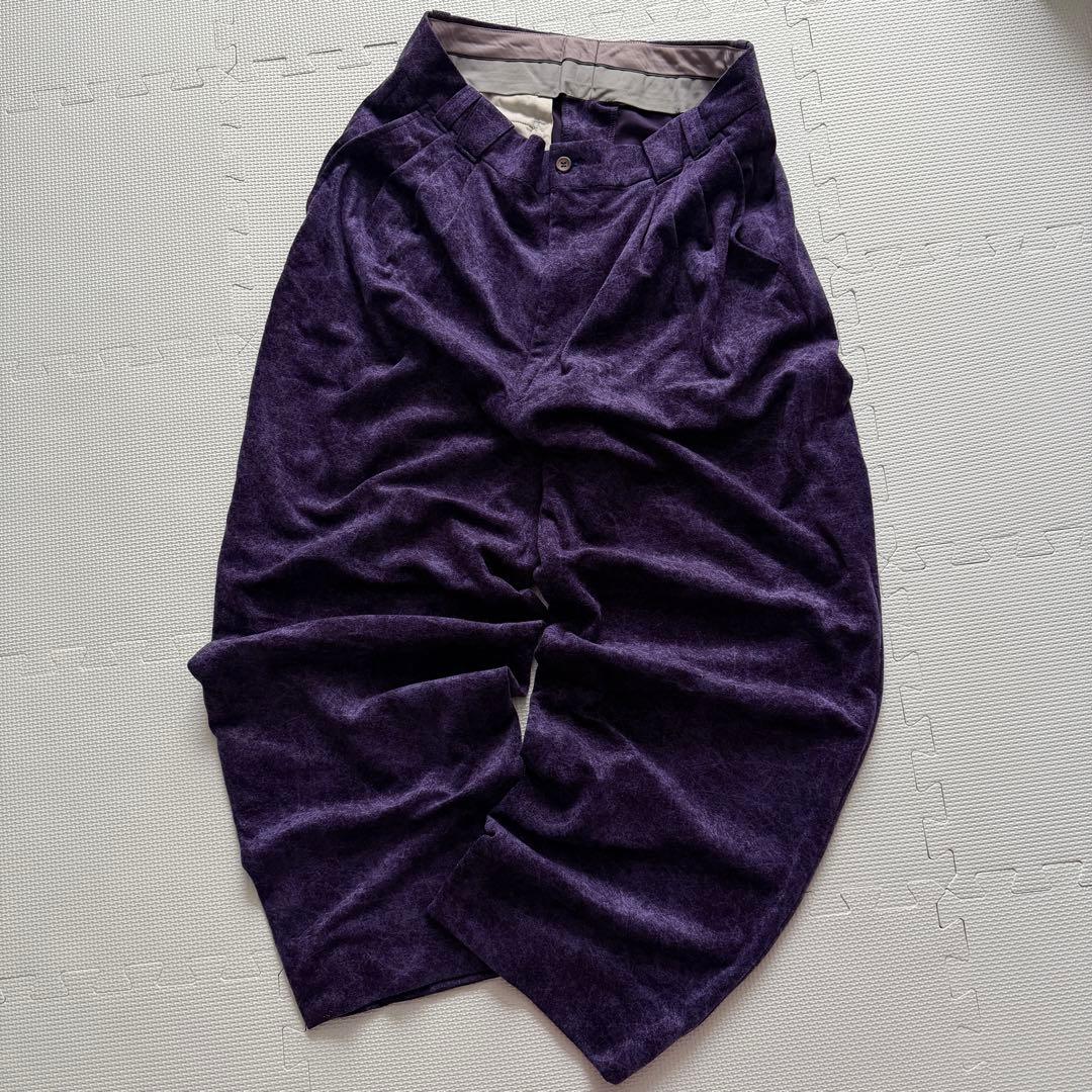 パンツ Made in Japan 1990's wide slacks velours