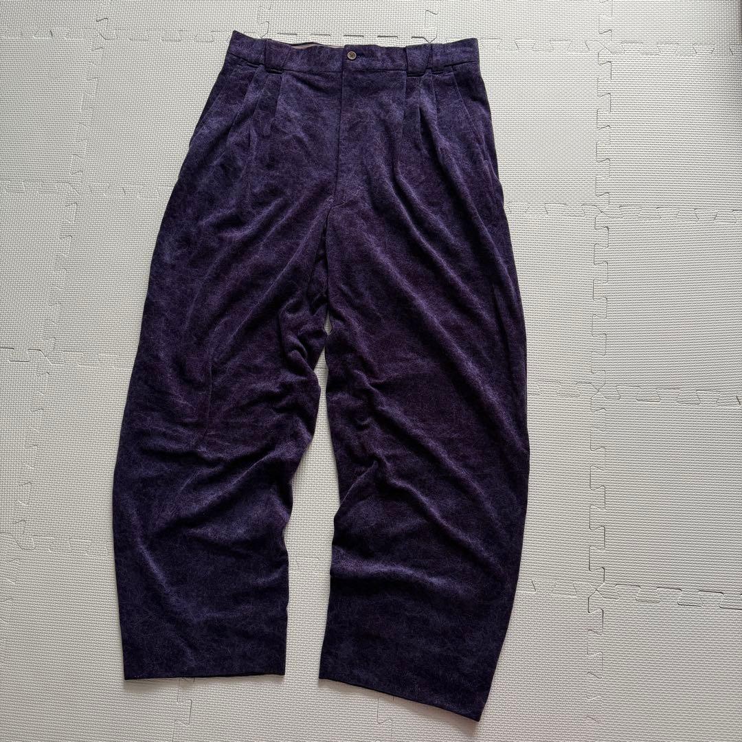 パンツ Made in Japan 1990's wide slacks velours