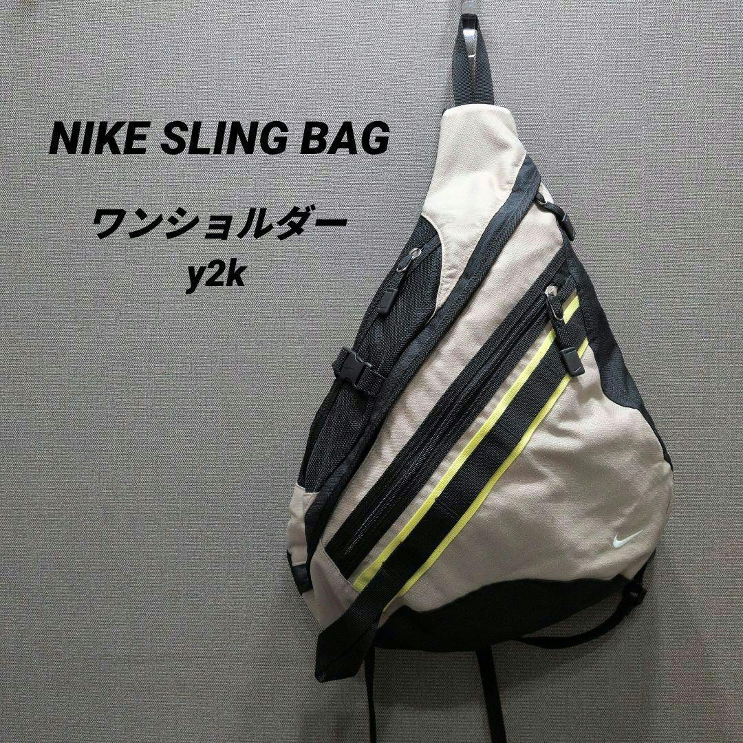 希少　00s NIKE SLING BAG y2kワンショルダースリングバック