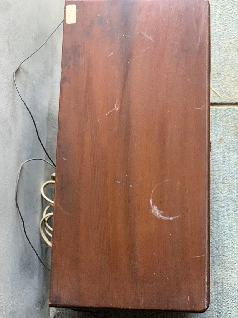 骨董品　真空管ラジオ　大阪無線　昭和アンティーク