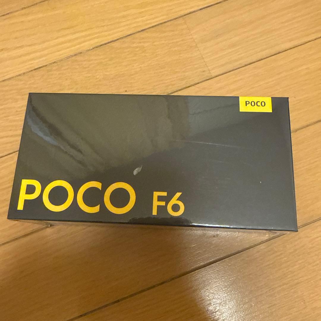 携帯電話本体 POCO F6 Titanium Color 8GB+256GB