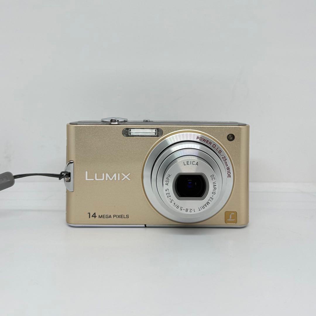 【完動美品】Panasonic LUMIX DMC-FX66 デジタルカメラ