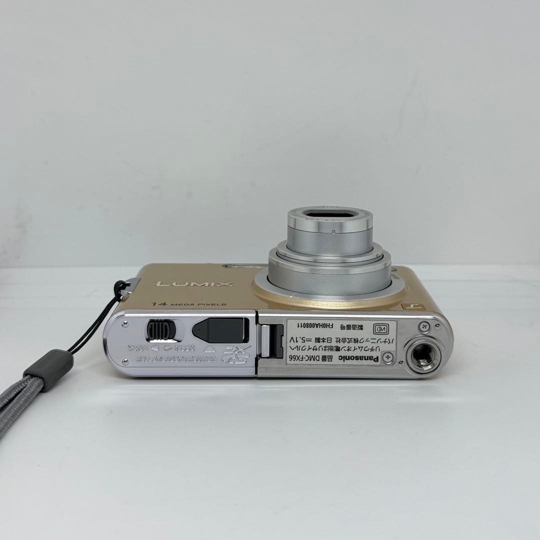 【完動美品】Panasonic LUMIX DMC-FX66 デジタルカメラ