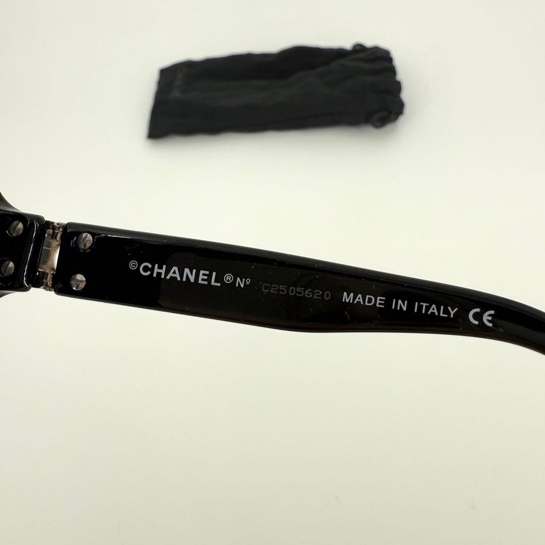 CHANEL サングラス 5030 ココマーク ロゴ ブラック シルバー 黒