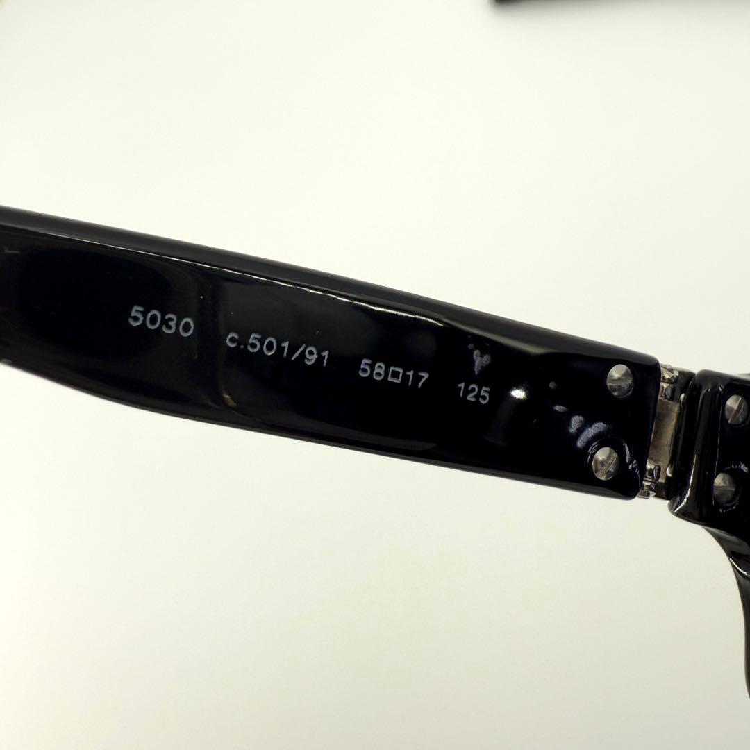 CHANEL サングラス 5030 ココマーク ロゴ ブラック シルバー 黒