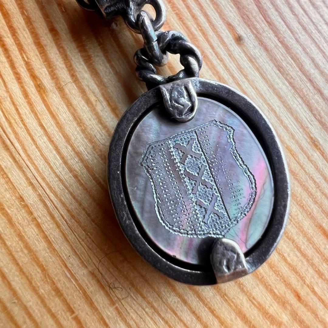 美品 GEM KINGDOM ネックレス シェル ハンドチェーン