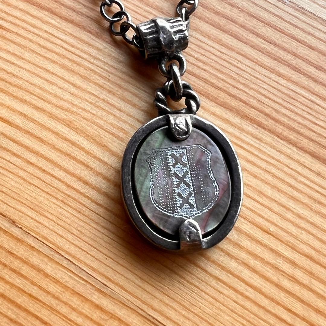 美品 GEM KINGDOM ネックレス シェル ハンドチェーン