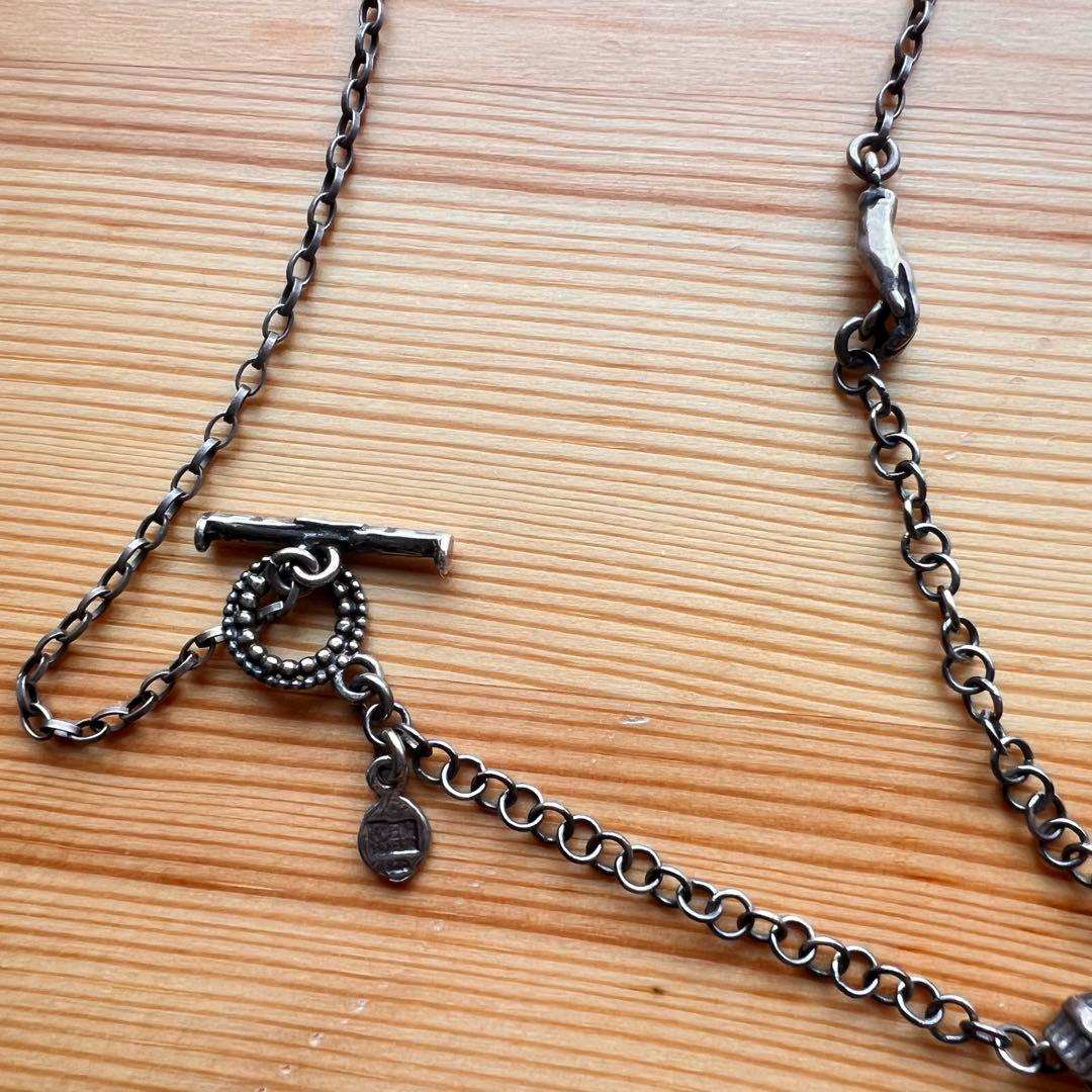 美品 GEM KINGDOM ネックレス シェル ハンドチェーン