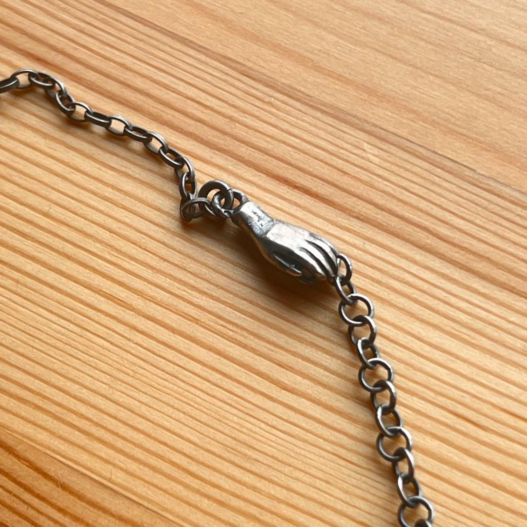 美品 GEM KINGDOM ネックレス シェル ハンドチェーン