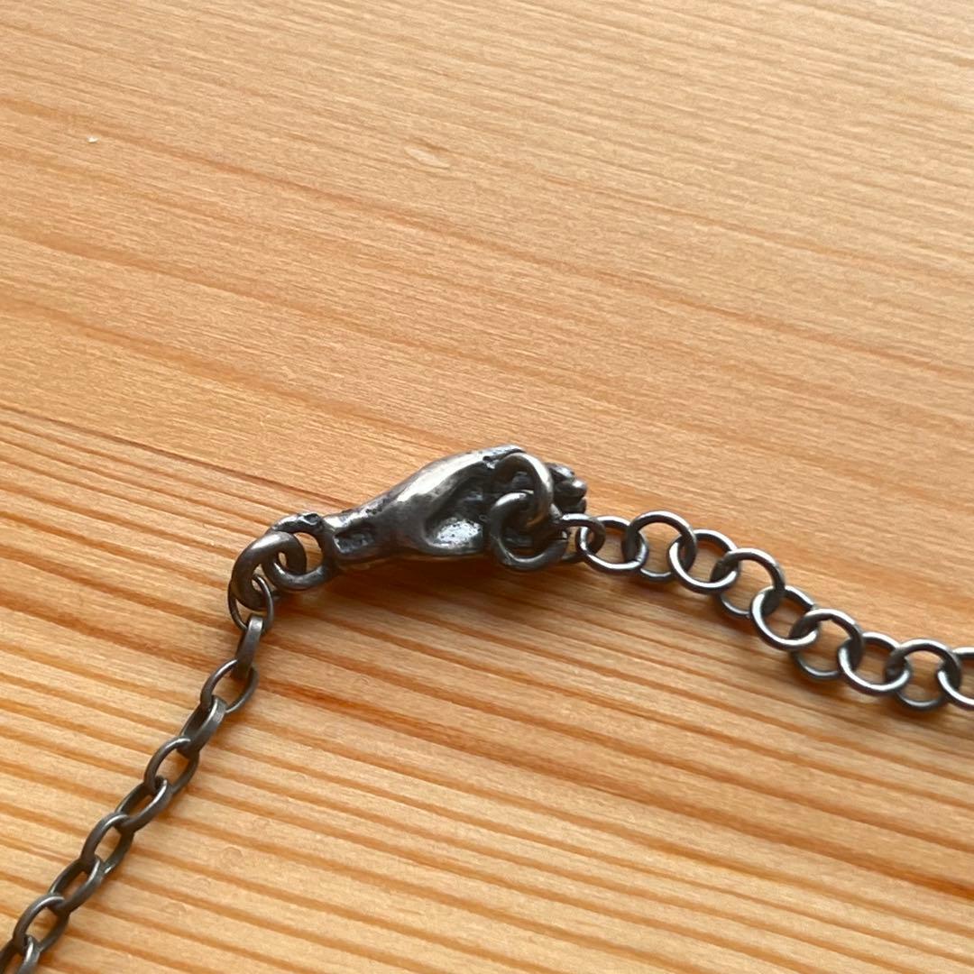 美品 GEM KINGDOM ネックレス シェル ハンドチェーン