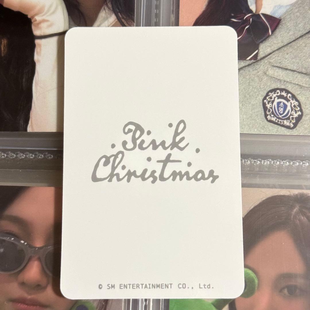 aespa pink Christmas マグカップ ニンニン トレカ