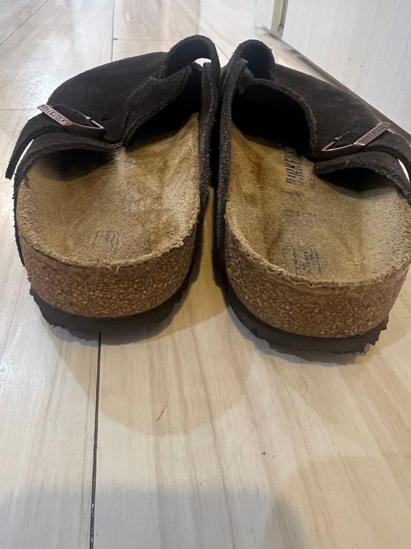 Birkenstock ダークブラウン クロッグサンダル 26cm