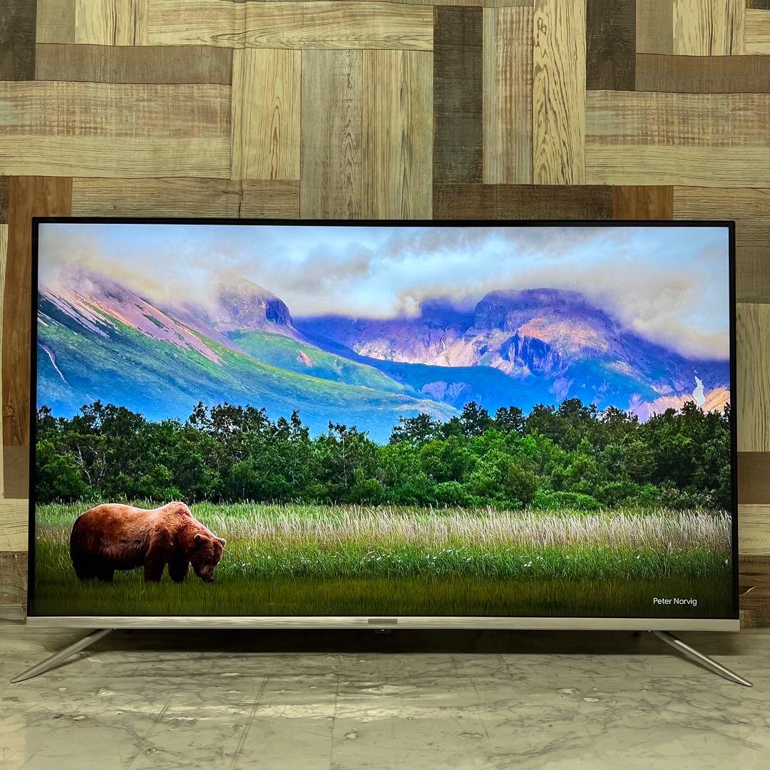 全国送料込❣️3年前購入ジョワイユ43型 4K液晶テレビ外付けHDD録画