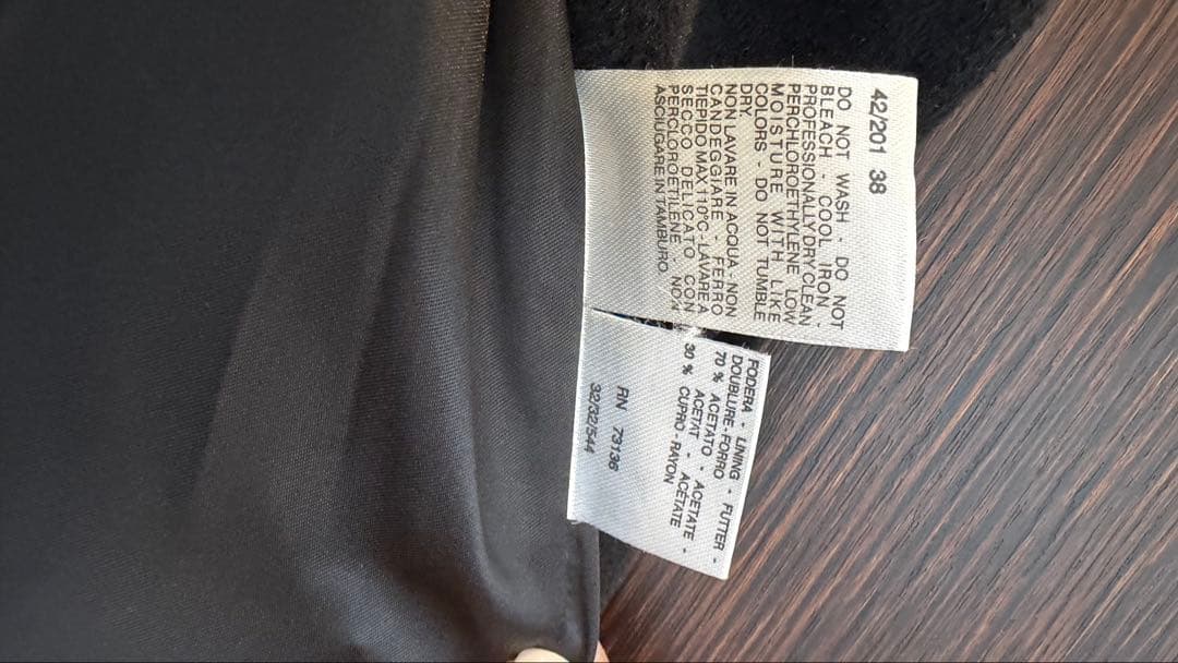 マックスマーラ ベルト付きコート サイズ38 訳あり