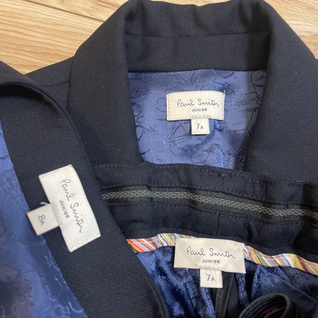 美品‼️ポールスミスジュニア　フォーマル　スーツ　7a.8a☆入学式　卒園式