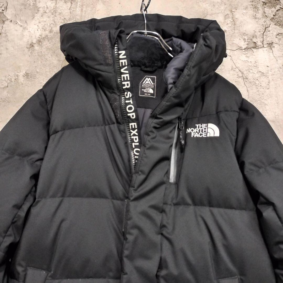 ★人気　ノースフェイス　ロングダウンコート　ブラック　XS