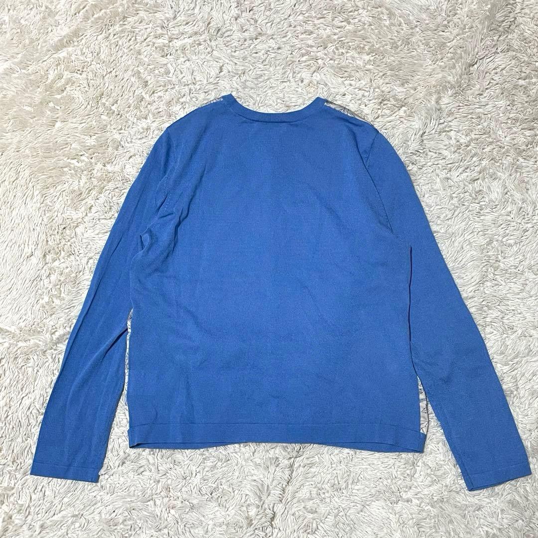 新品 定価4万 マッキントッシュロンドン ラインバイブリーコンビカーディガン