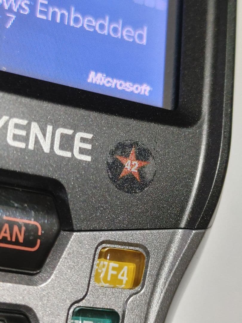 【美品・通電確認済】キーエンス BT-W85 ハンディターミナル 42