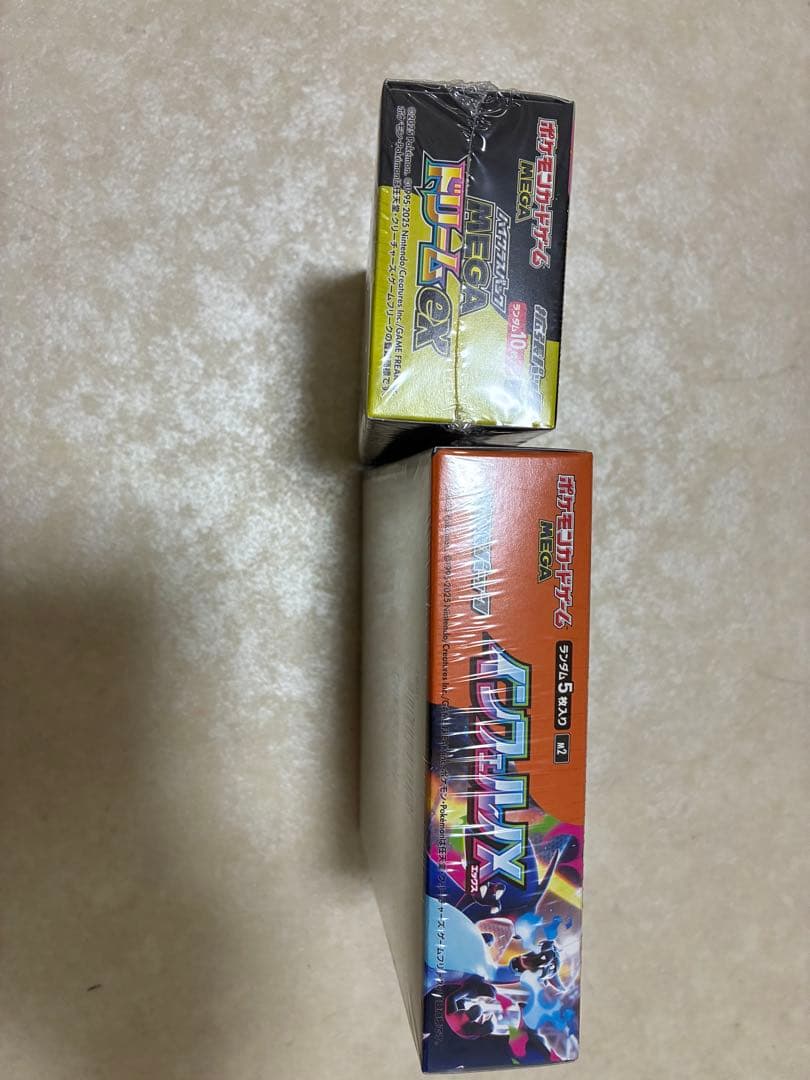 インフェルノX MEGAドリームex 未開封シュリンク付き2BOX