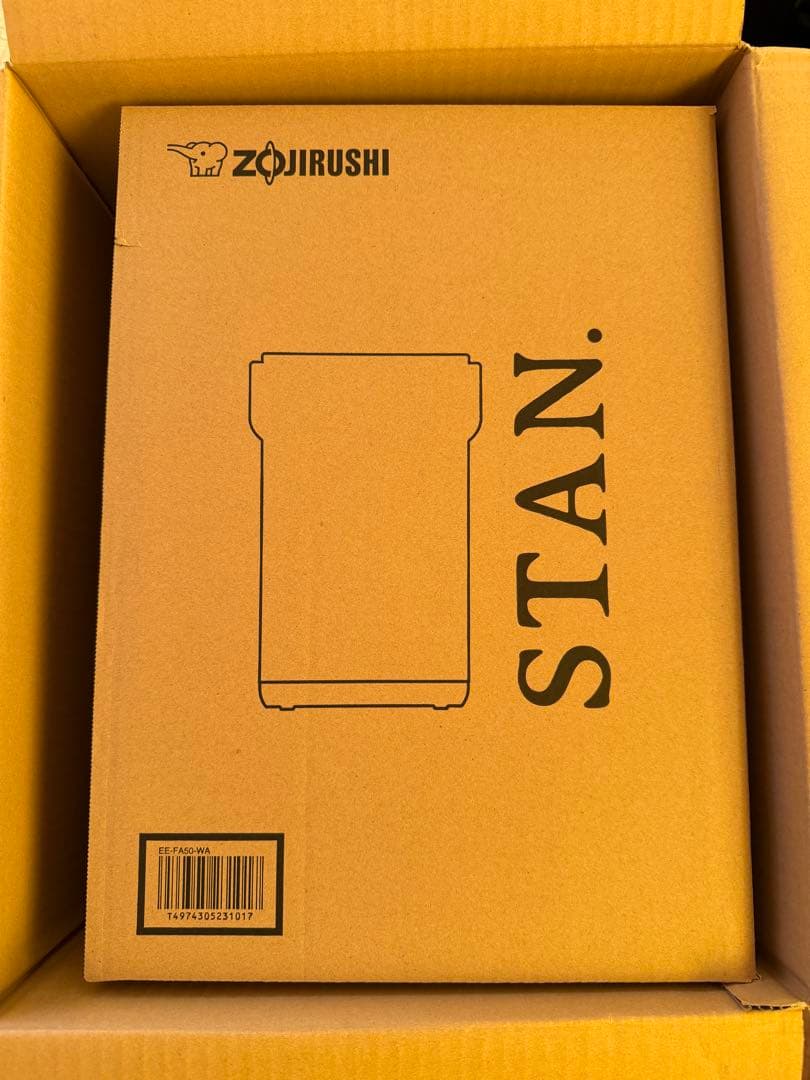 STAN.シリーズ　象印スチーム式加湿器　EE-FA50-WA ホワイト