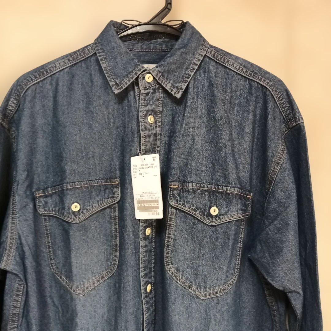 とびーてす。 新品 スローブイエナ　デニムシャツ