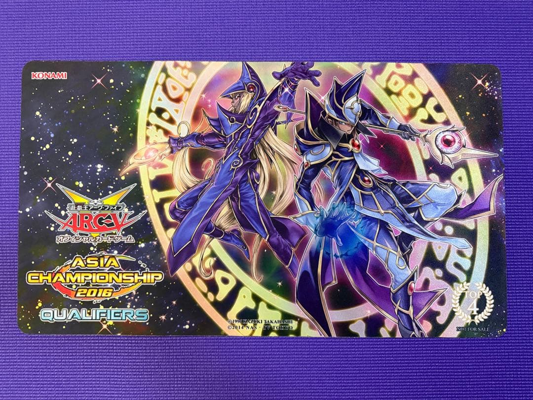 ACS 2016 幻想虚空 プレイマット 幻想の黒魔導師　虚空の黒魔導師