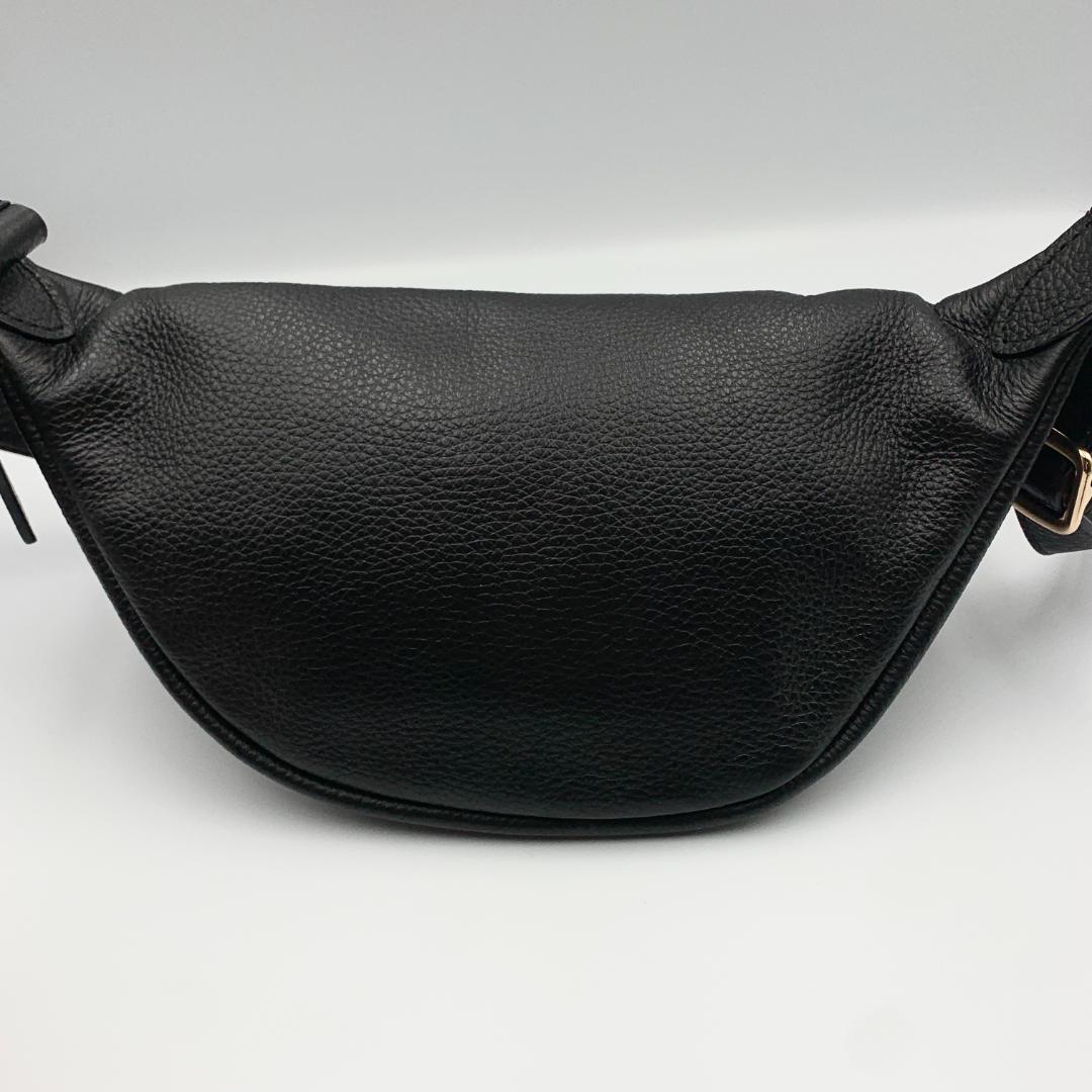 【choco様】コーチ ボディバッグ レザー 斜め掛け ショルダーバッグ 黒