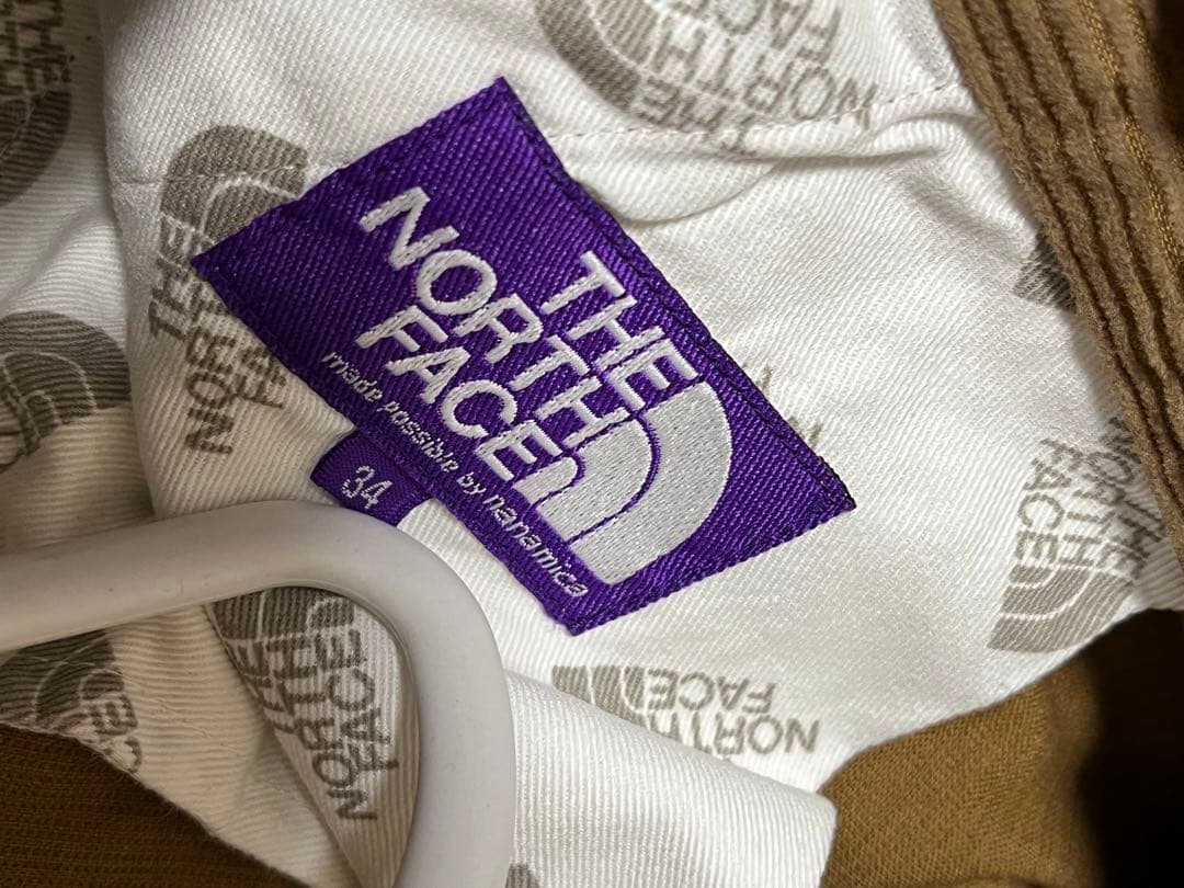 ザノースフェイスパープルレーベルパンツ