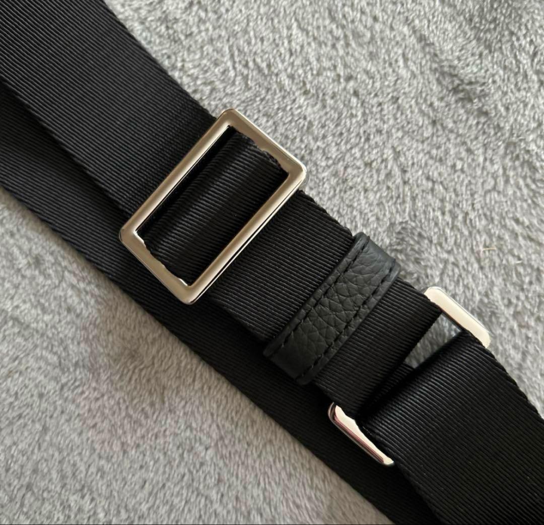 値下げ交渉可✨新品級✨MAISON de SABRÉ ブラックボディバッグ